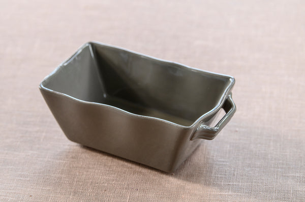 Ceramic Ovenware Dish - Mini Rectangular Mink