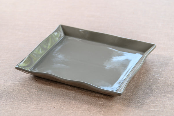 Ceramic Platter - Small Mink