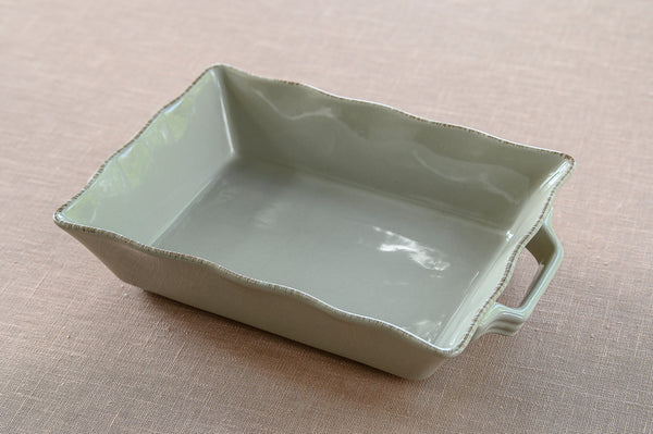 Ceramic Ovenware Dish - Small Rectangular Taupe (2023 colour - Grey Putty)