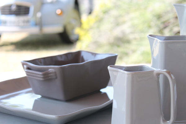 Ceramic Ovenware Dish - Mini Rectangular Mink