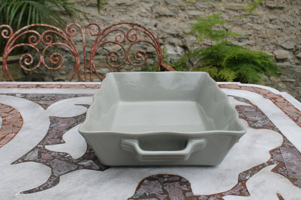 Ceramic Ovenware Dish - Large Rectangular Taupe (2023 colour - Grey Putty)